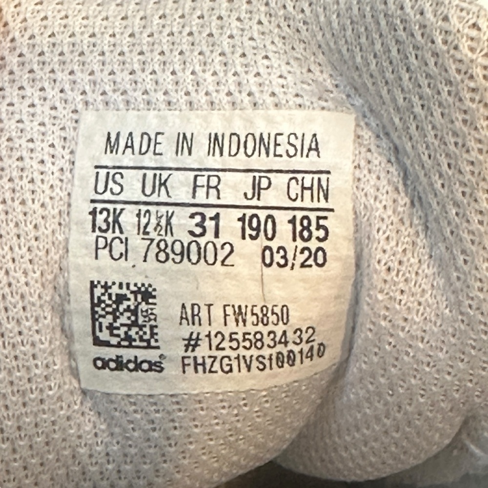 adidas Kids Superstar C Sneakers White/Blue/Scarlet FW5850 Youth 13K (Age 4-7) - Picture 7 of 8
